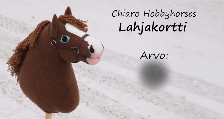 The text on your gift card will be in English (if you're not Finnish).