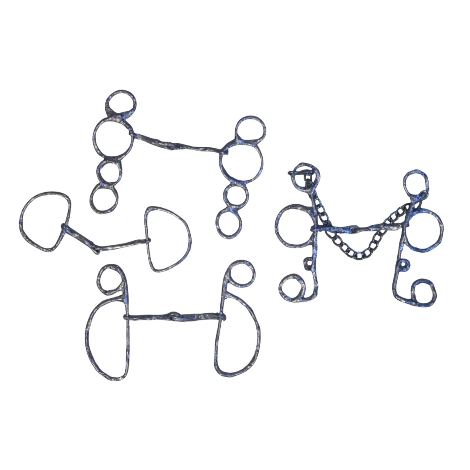 D-kuolain, Olympia, Baucher, Pelham / D-ring, 3-ring, Baucher, Pelham